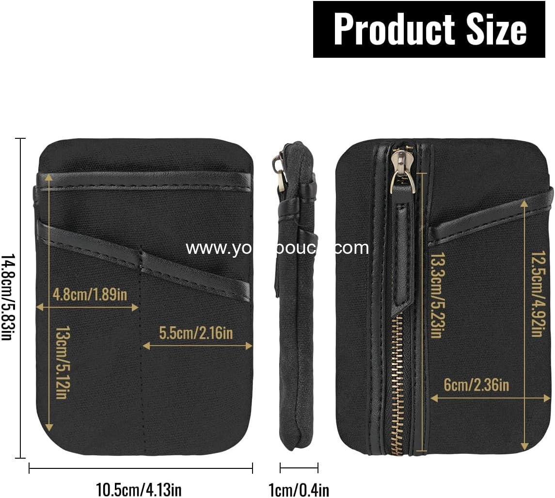 OEM Small Waxed Canvas EDC Organizer Pouch for Men - Pocket Organizer for Coins, Phone, Multitool, Flashlight, EDC Gear - Wholesale Supplier