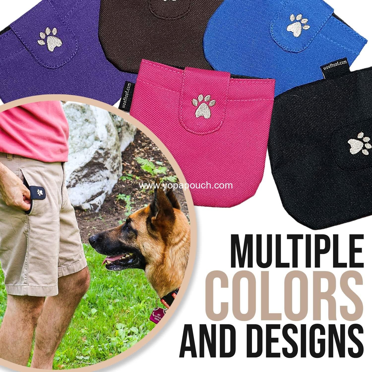 Wholesale Pink Dog Training Treat Pouch - Lightweight, Machine Washable with Magnetic Flap for Stability, Durable Nylon, Perfect Dog Accessories, Supplier