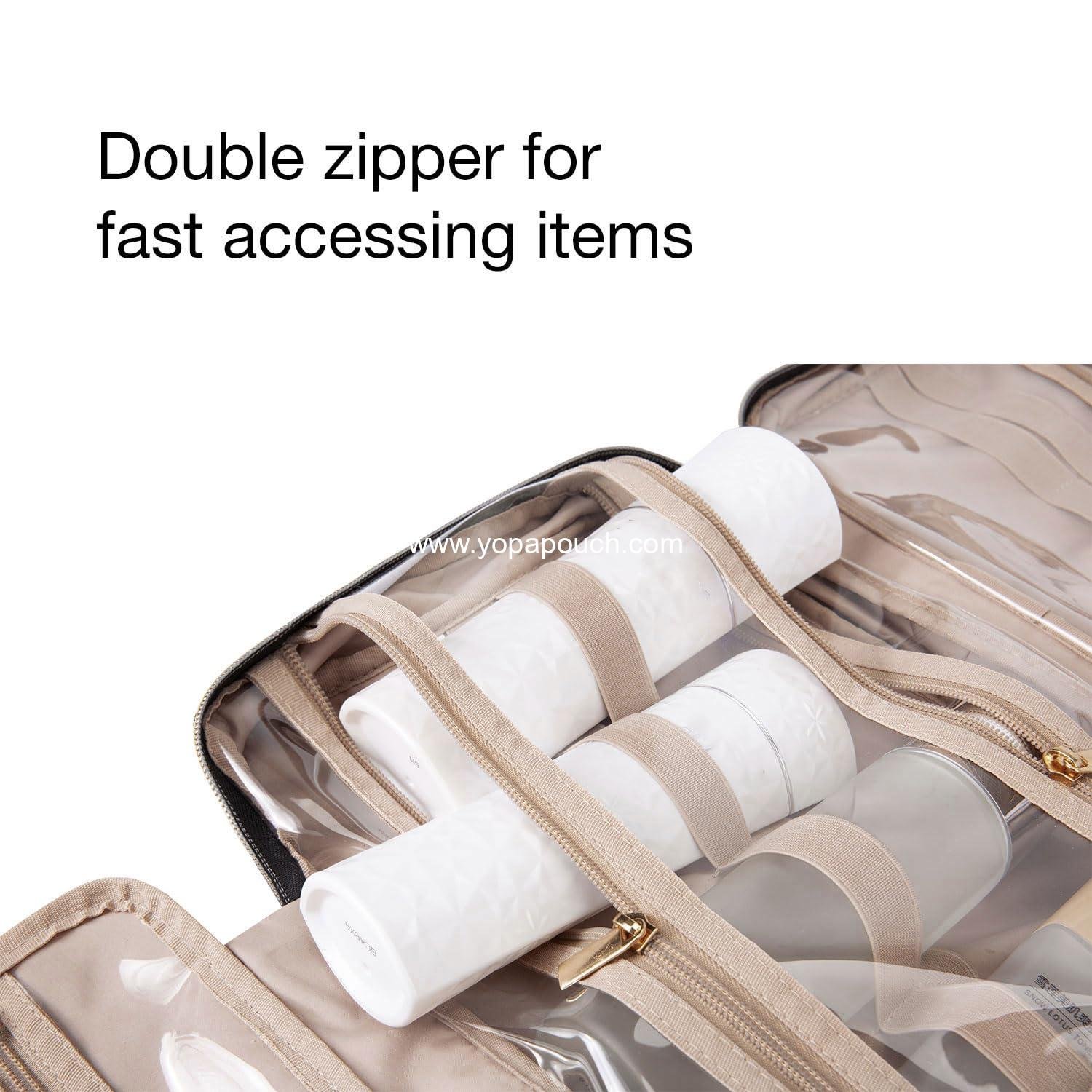 Wholesale Water-resistant Toiletry Bag with Hanging Hook, Travel Organizer for Makeup, Accessories, Shampoo, and Toiletries (Medium) - Supplier