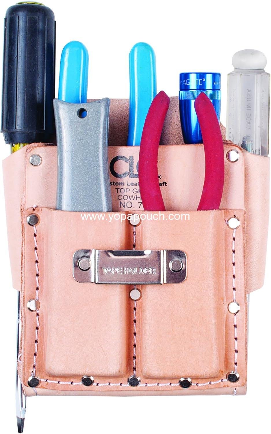OEM Heavy Duty 5-Pocket Tool Pouch - Tanto Design, Wholesale Supplier