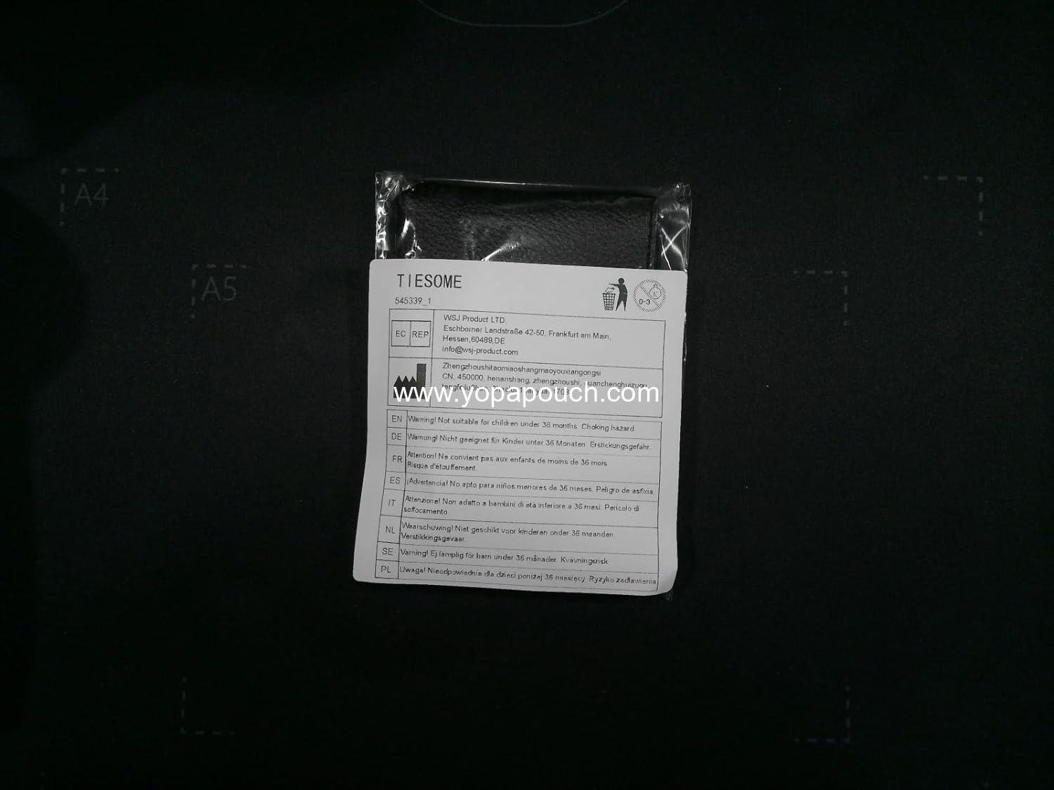 OEM PU Lychee Pattern Zipper Coin Purse - Portable Mini Change Wallet for Women, Compact Coin Pocket for Coins, Credit Card, ID, Keys, Headset, Lipstick (Black) - Supplier