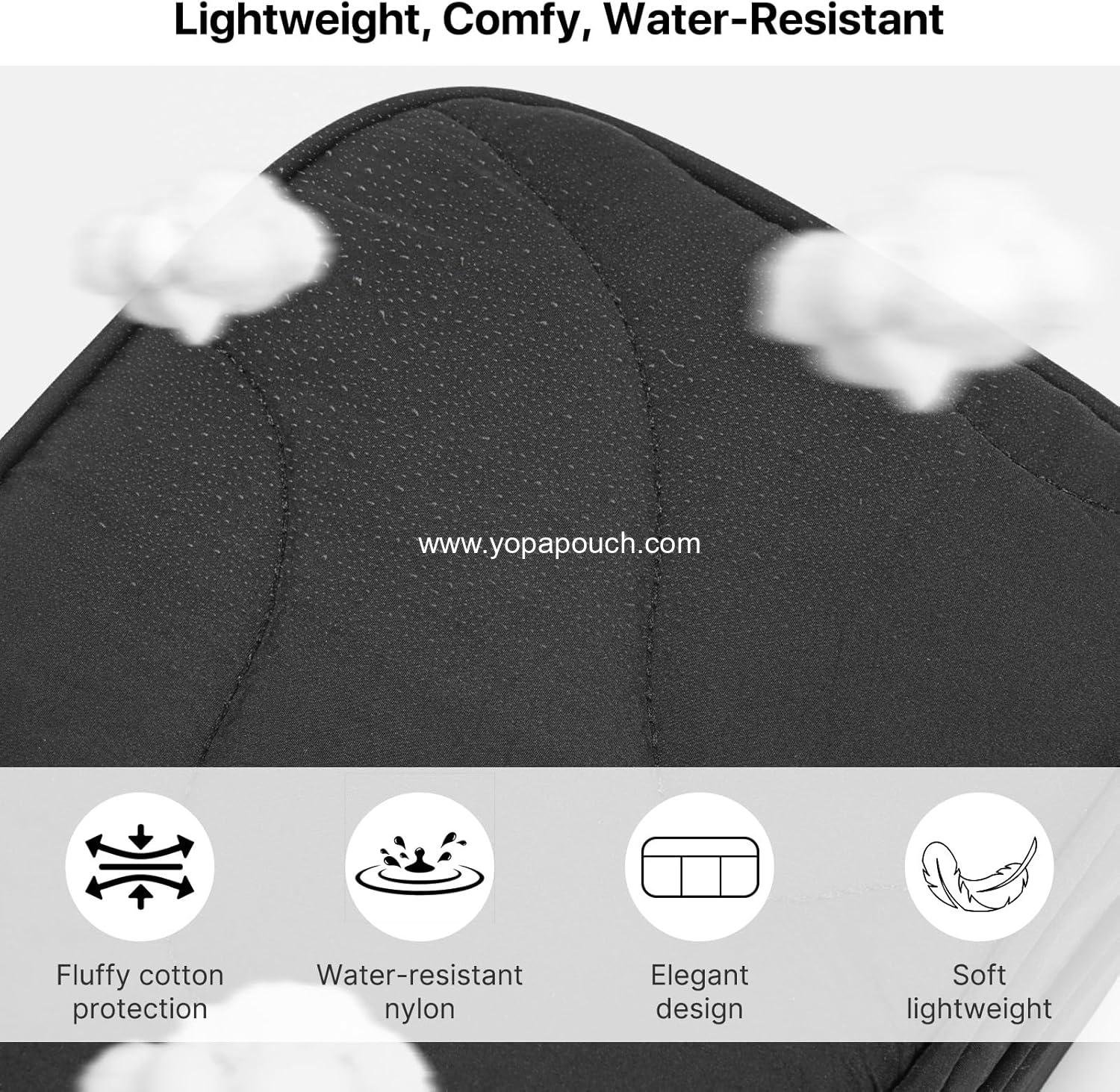 OEM Lightweight Electronics Organizer Travel Case - Double Layer Cable Organizer for Charger, Cord, Phone, Flash Drive, Accessories - Wholesale Supplier