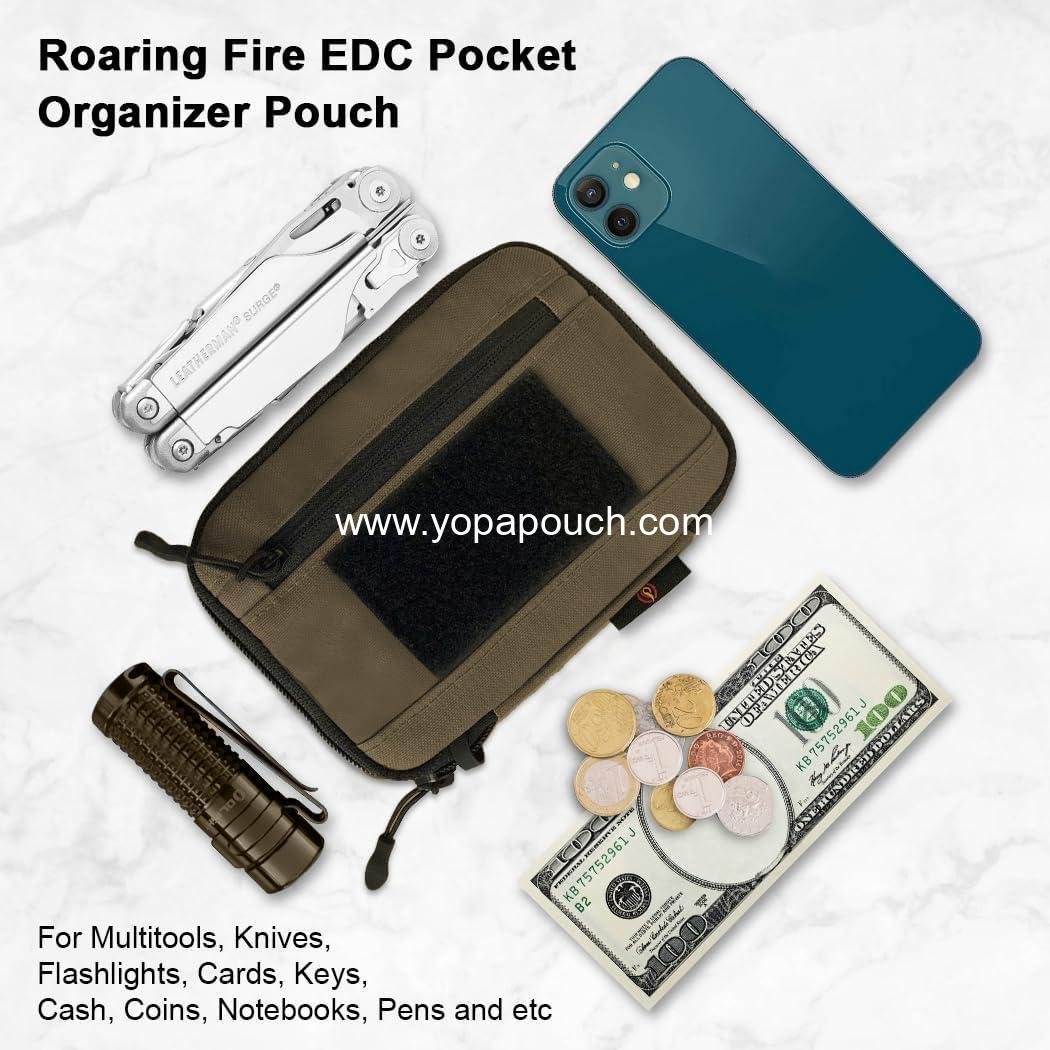 Wholesale EDC Pouch Organizer - Small Tool Pouch for Electronics, Cables, Flashlights - YKK Zippers, Weatherproof 500D Nylon - ODM Supplier Wholesale EDC Pouch Organizer - Small Tool Pouch for Electronics, Cables, Flashlights - YKK Zippers, Weatherproof 500D Nylon - ODM Supplier