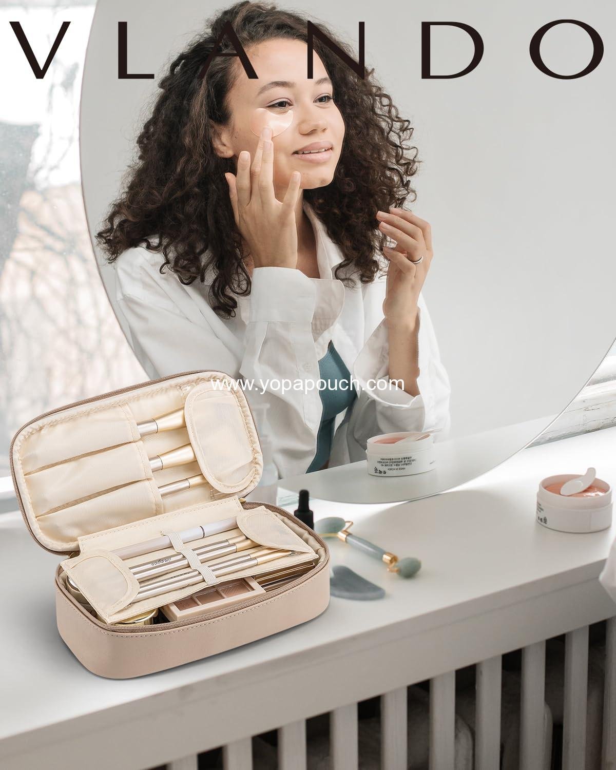 OEM Small Travel Makeup Bag for Women, Perfect Gifts for Girls, Essential Makeup Pouch for Toiletries - Supplier