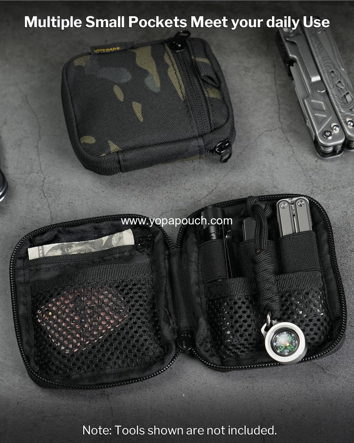 Wholesale Mini EDC Organizer - Small 5.5”x4” Everyday Carry Pouch Supplier