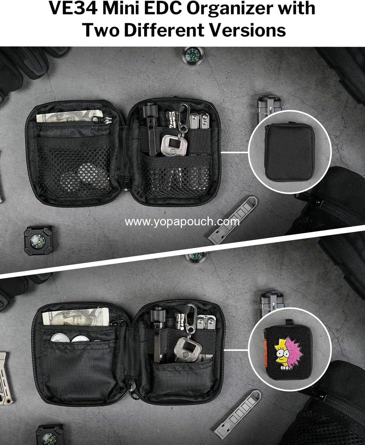 Wholesale Mini EDC Organizer - Small 5.5”x4” Everyday Carry Pouch Supplier