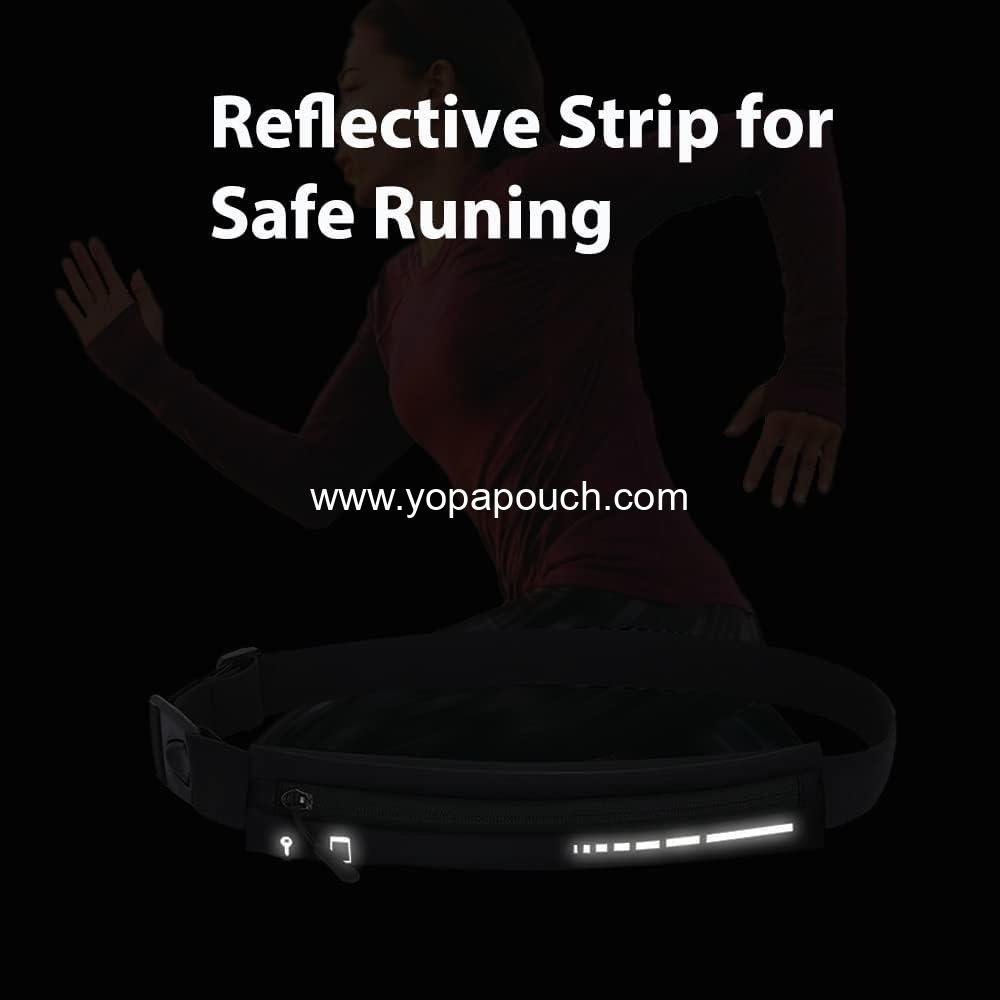 Wholesale Slim Running Belt for Men and Women, Fanny Pack Phone Holder, Running Pouch Waist Bag for Workout and Jogging, Money Belt Running Gear Accessories Supplier