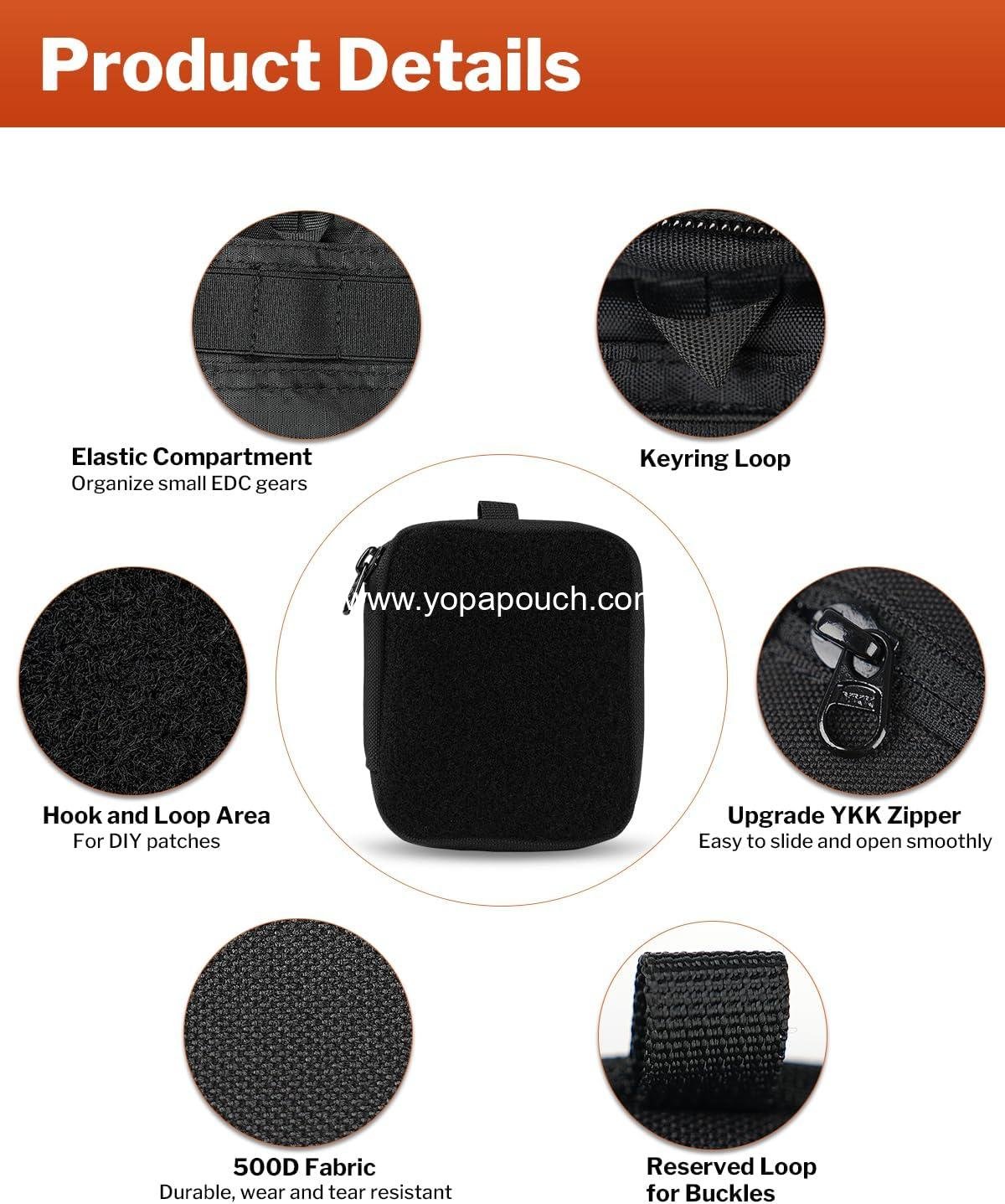 Wholesale Mini EDC Organizer – Small Everyday Carry Pouch 4.5