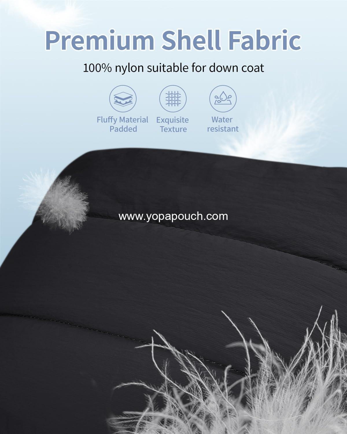 Wholesale Cute Puffer Makeup Bag for Travel, Zippered Cosmetic Pouch for Purse, Small Makeup Organizer, Toiletry Bag (Black) - Supplier