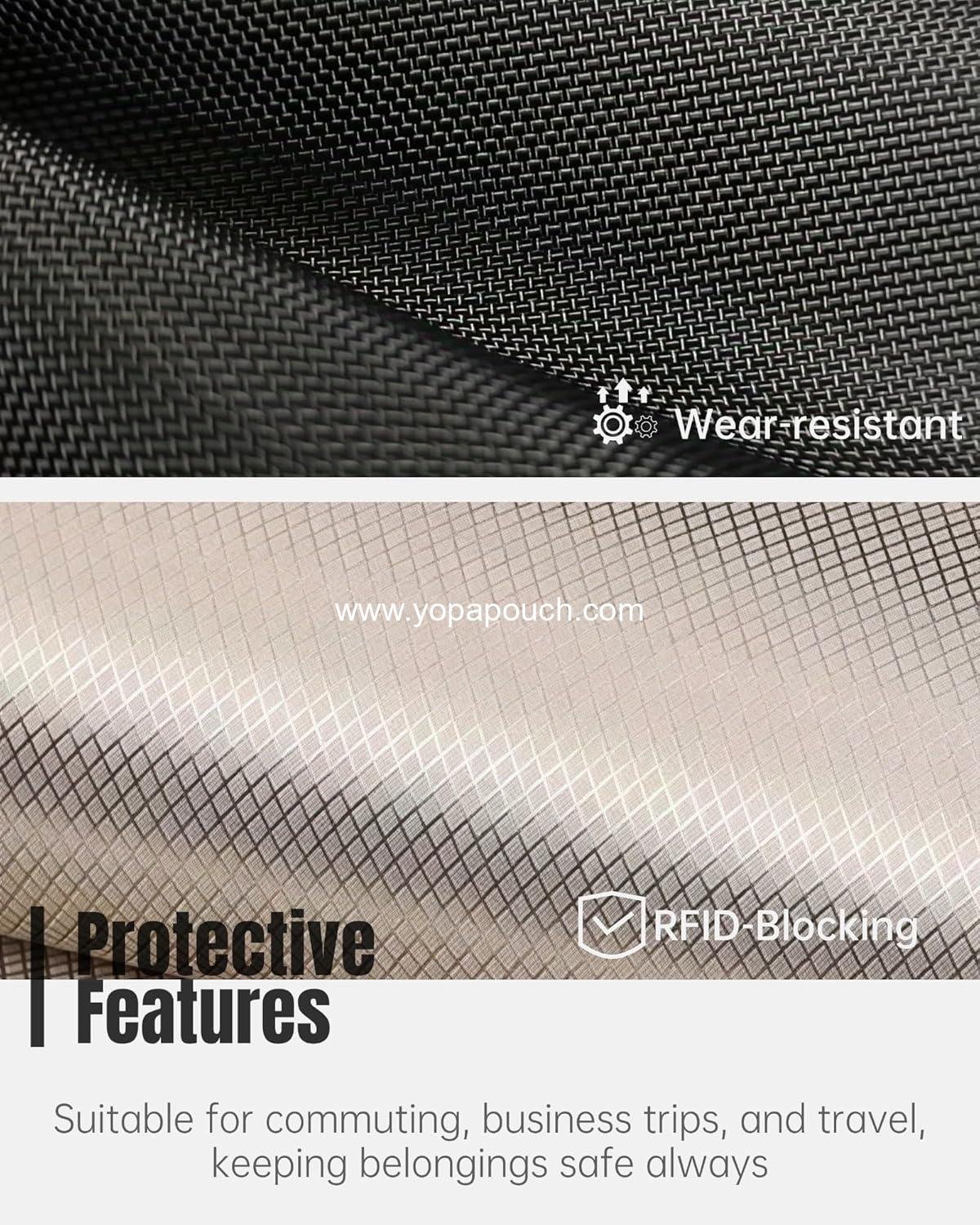 Wholesale Portable Card Wallet for Men - Small Keychain Coin Purse for Travel, Stores Keys, Cards, and Cash (Black) Supplier