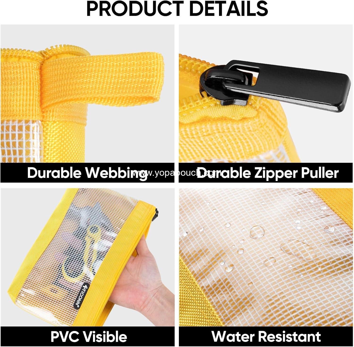 Wholesale Small 1680D Oxford Tool Pouch, Zipper Utility Bag for Tool Organizers and Storage (3PK Combo) - Supplier