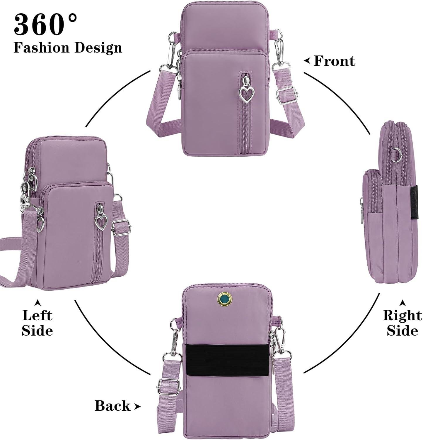 Wholesale Small Crossbody Bags for Women Travel Pouch Shoulder Bag Cell Phone Purse with Adjustable Strap