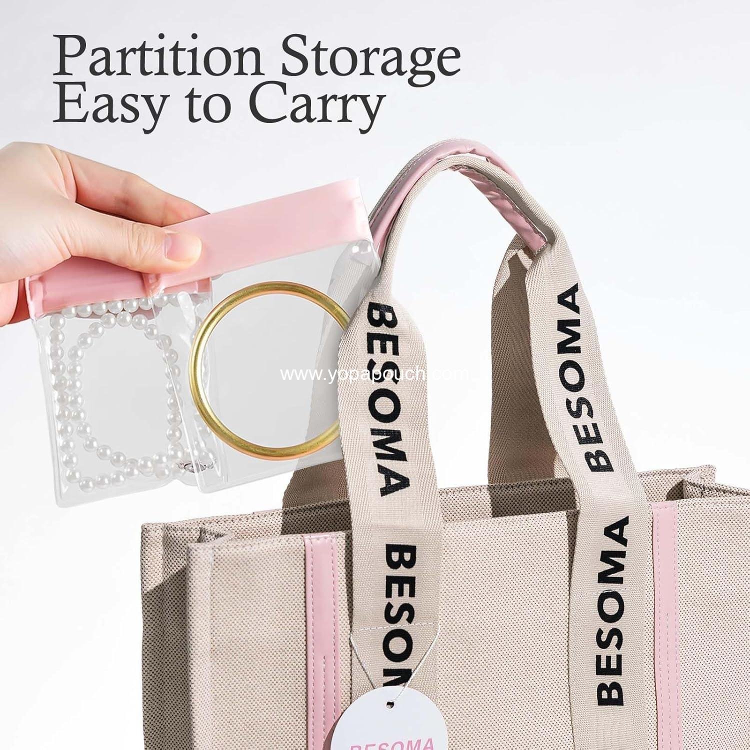 Wholesale EVA Anti-Tarnish Jewelry Bags - Small Clear Plastic Pouches Organizer for Gold, Silver Rings, Earrings, Chains, Bracelets - Jelly-Like Softness, No Yellowing, No Odors - 30 PCS Mixed Sizes Supplier