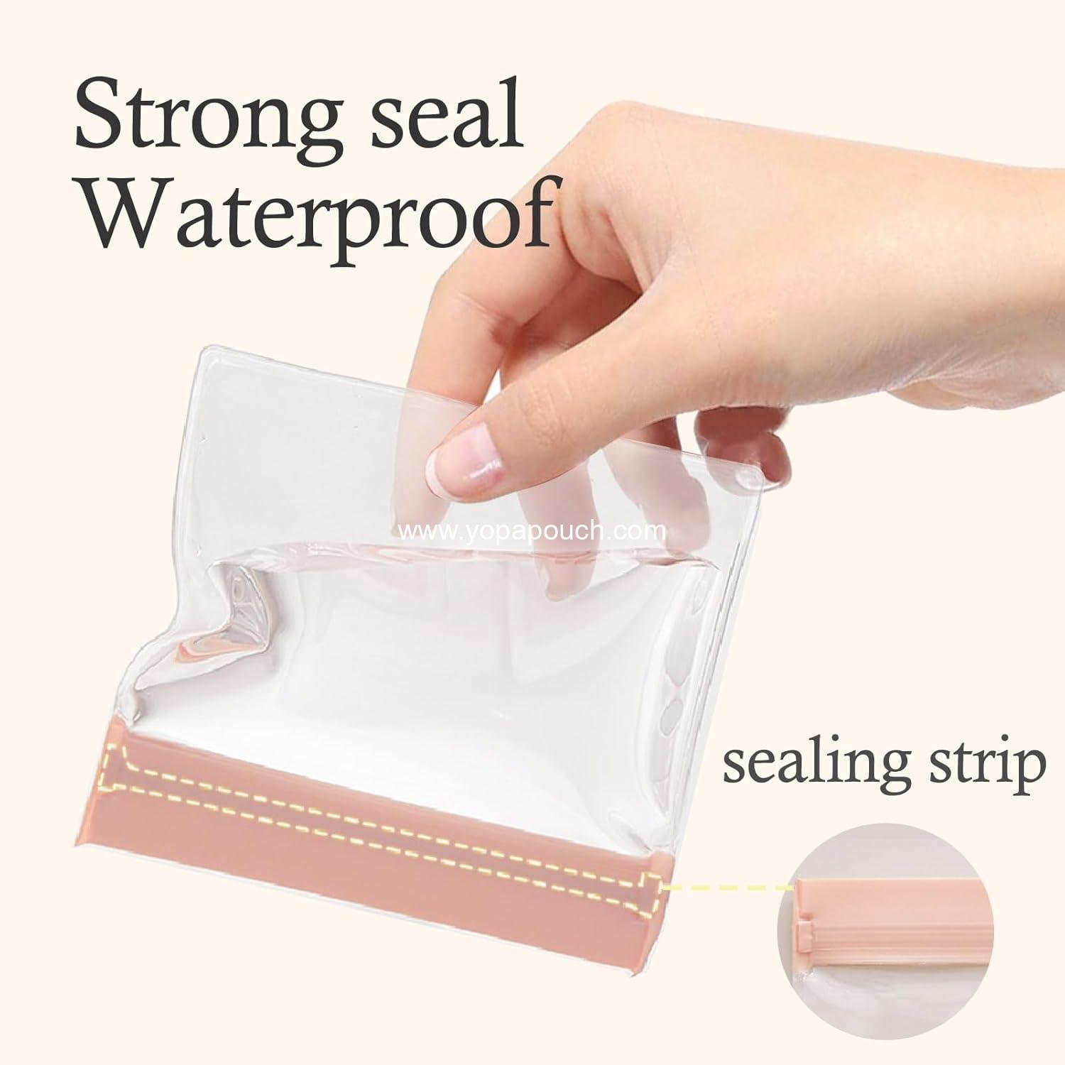 Wholesale EVA Anti-Tarnish Jewelry Bags - Small Clear Plastic Pouches Organizer for Gold, Silver Rings, Earrings, Chains, Bracelets - Jelly-Like Softness, No Yellowing, No Odors - 30 PCS Mixed Sizes Supplier