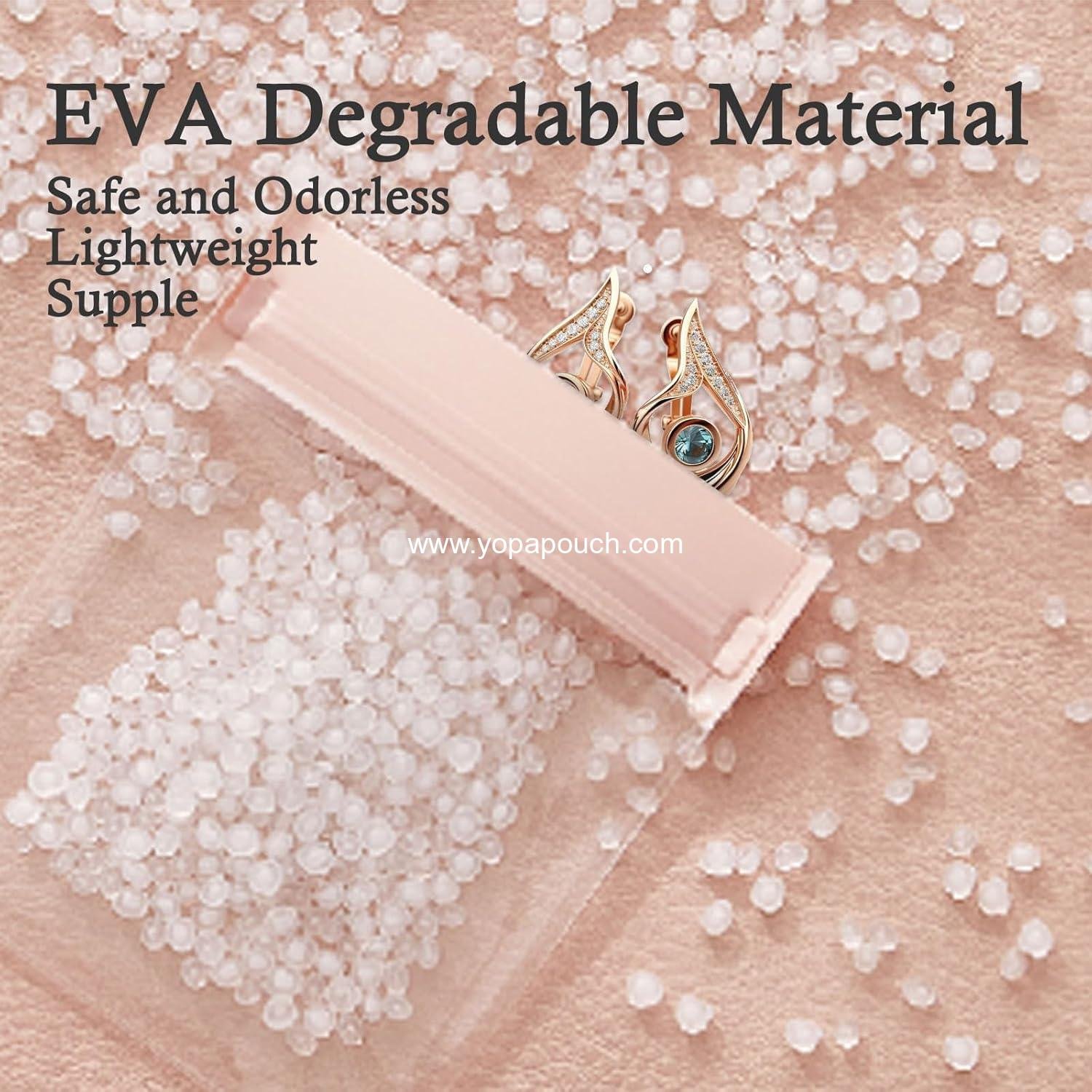 Wholesale EVA Anti-Tarnish Jewelry Bags - Small Clear Plastic Pouches Organizer for Gold, Silver Rings, Earrings, Chains, Bracelets - Jelly-Like Softness, No Yellowing, No Odors - 30 PCS Mixed Sizes Supplier