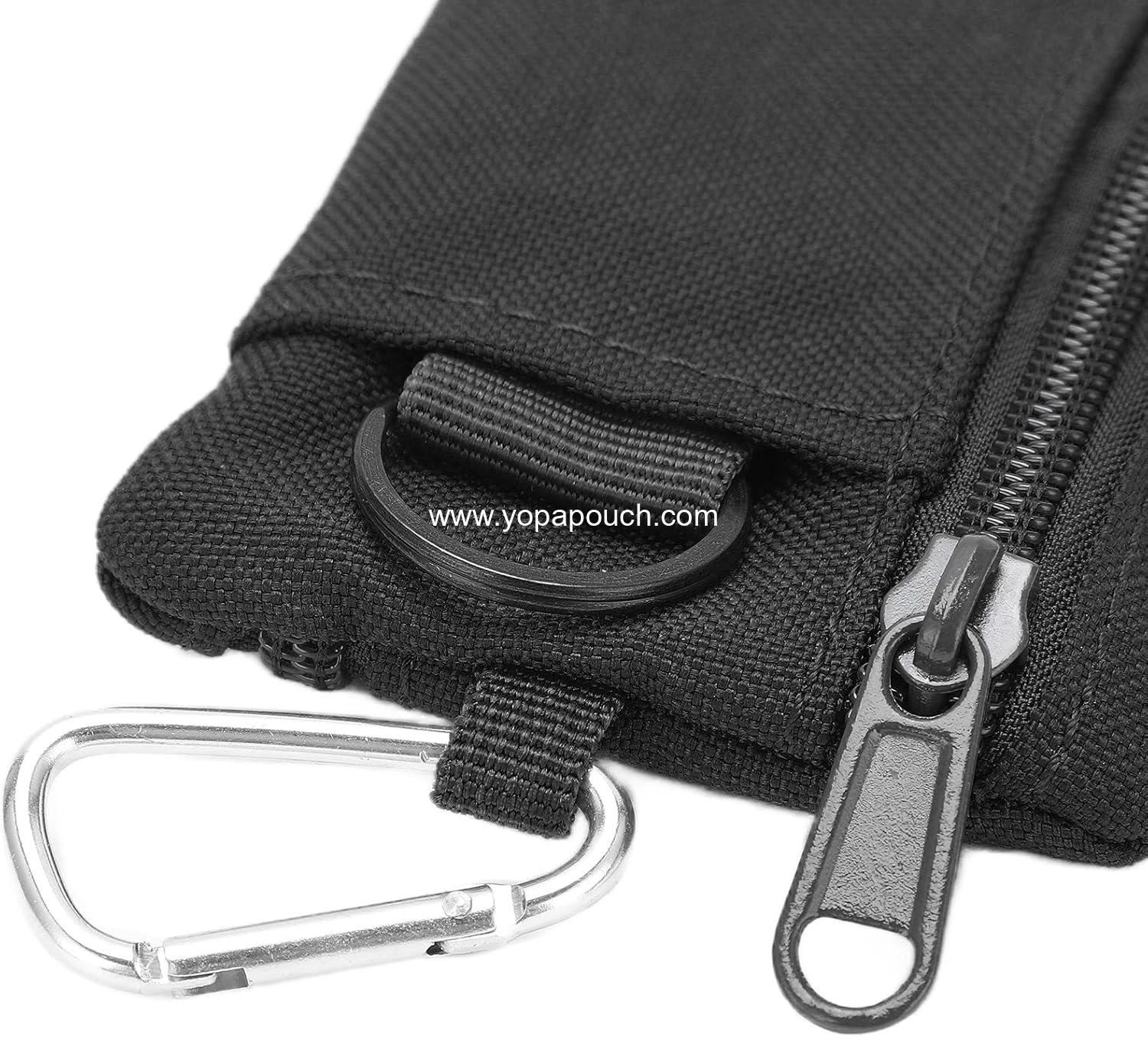 Wholesale Mini EDC Utility Pouch with Carabiner, Compact Molle Pocket Organizer for Biking and Camping - Supplier