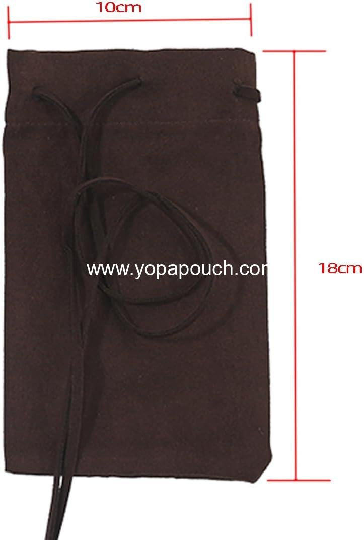 Wholesale Medieval Drawstring Pouch Belt Bag Renaissance Viking Costume Waist Bag (Brown) - Supplier