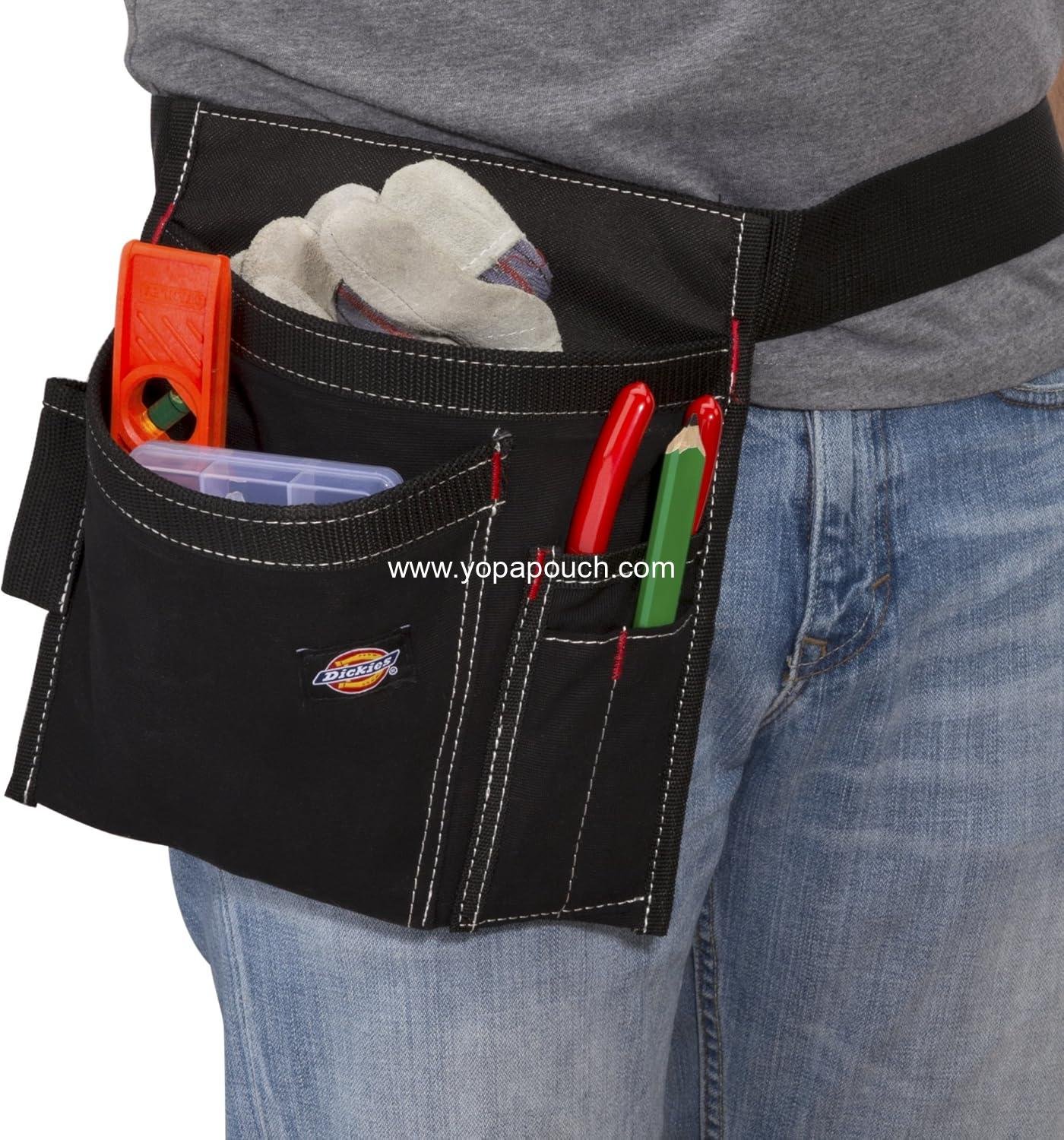 Wholesale 5-Pocket Single Side Tool Belt Pouch/Work Apron, Durable Canvas, Adjustable Belt for Custom Fit - Supplier