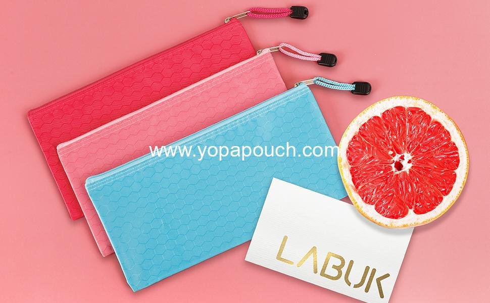 Wholesale 29pcs Zipper Pencil Pouches, Small Waterproof Pencil Cases for Office School Travel Cosmetics, 12 Colors - Supplier