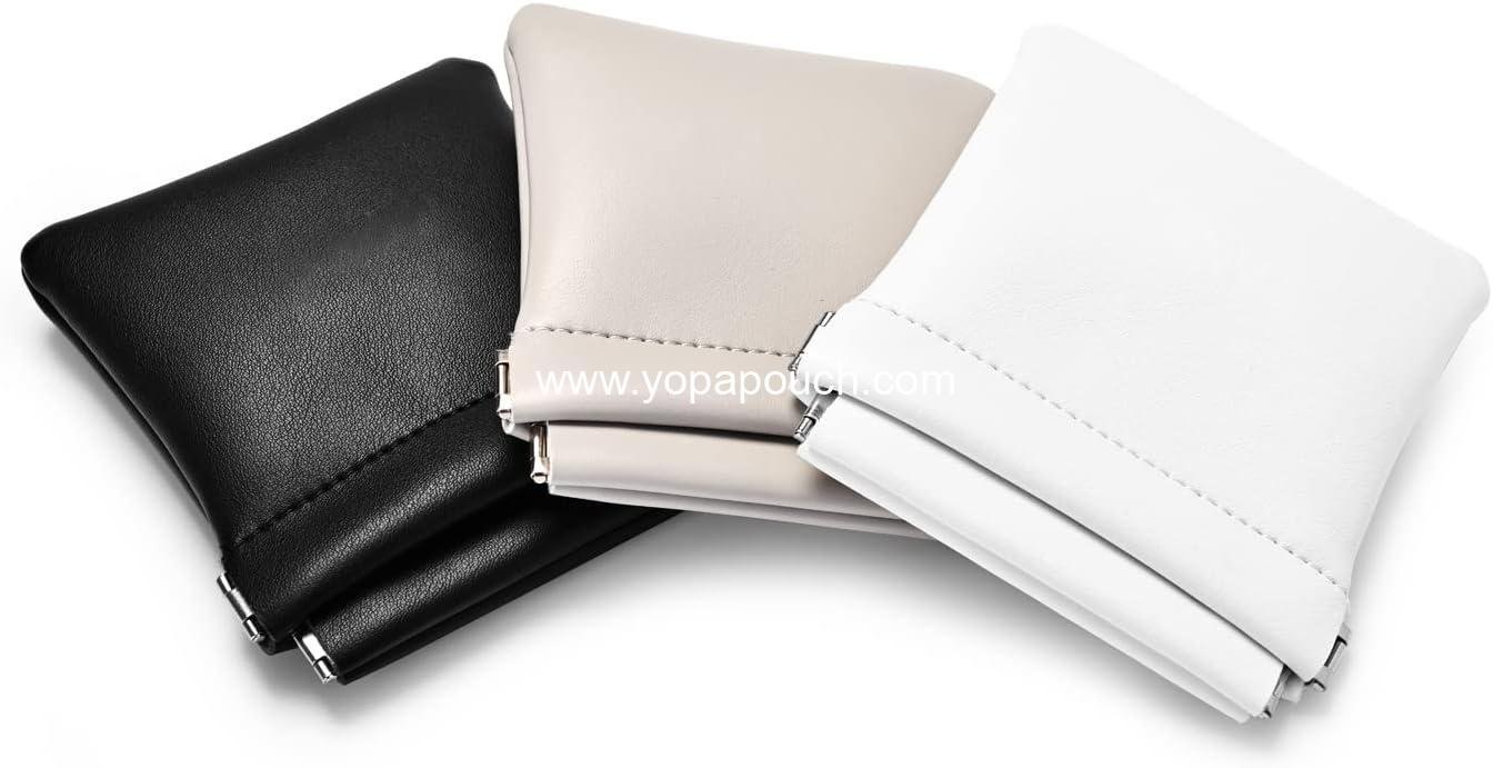 Wholesale PU Leather Jewelry Travel Bag Pouch for Christmas and Wedding Party Favors (Large, Black) - Supplier