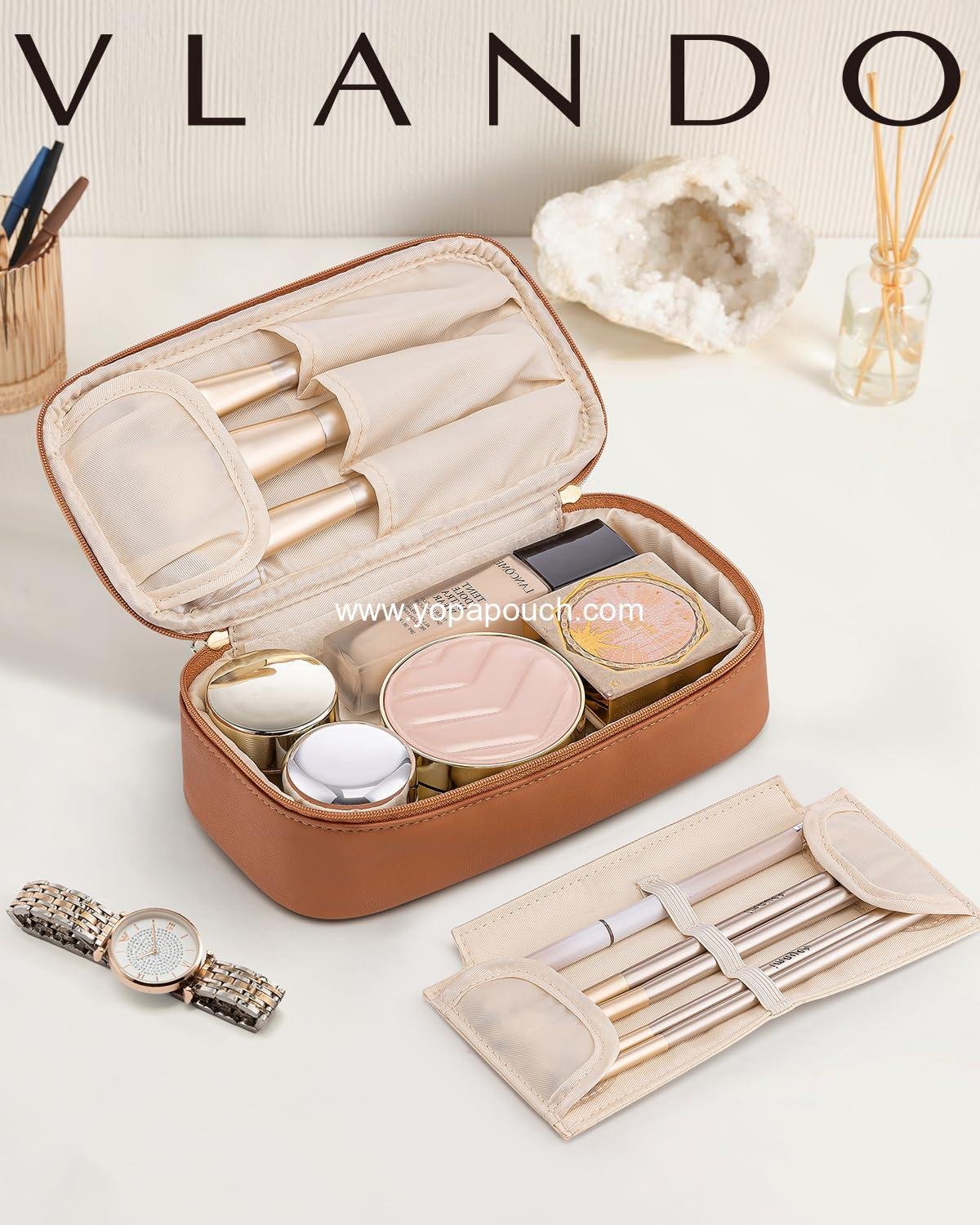 Wholesale Travel Makeup Bag Small for Women Gifts Makeup Pouch Travel Essentials Toiletries - Factory