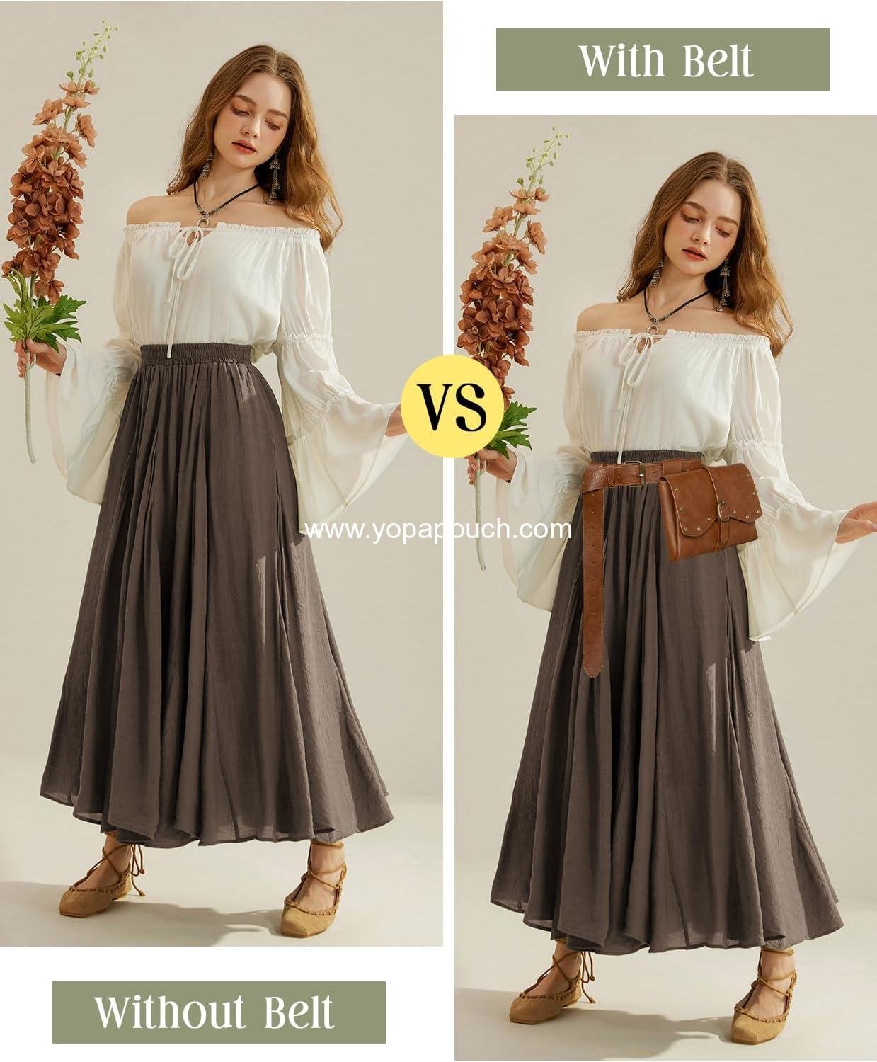 Wholesale Renaissance Belt Pouch Pirate Viking Medieval Accessories - 6x8 inches - Supplier