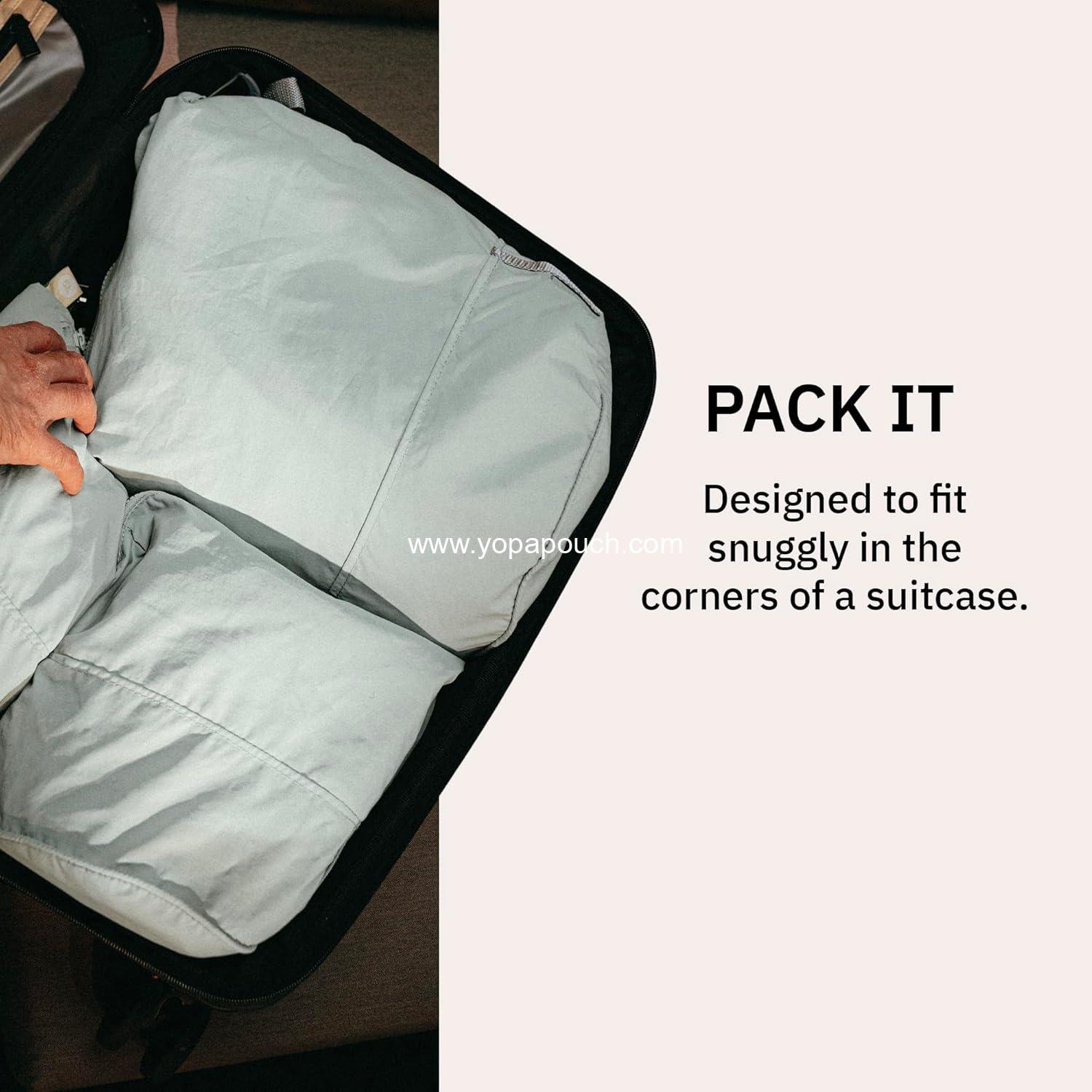 Wholesale Packing Pods, Sea Foam - Packing Cubes for Travel - Organizer Bags to Maximize Space - Includes Carry Strap - Comes with 3 Sizes - 3 Pack Supplier