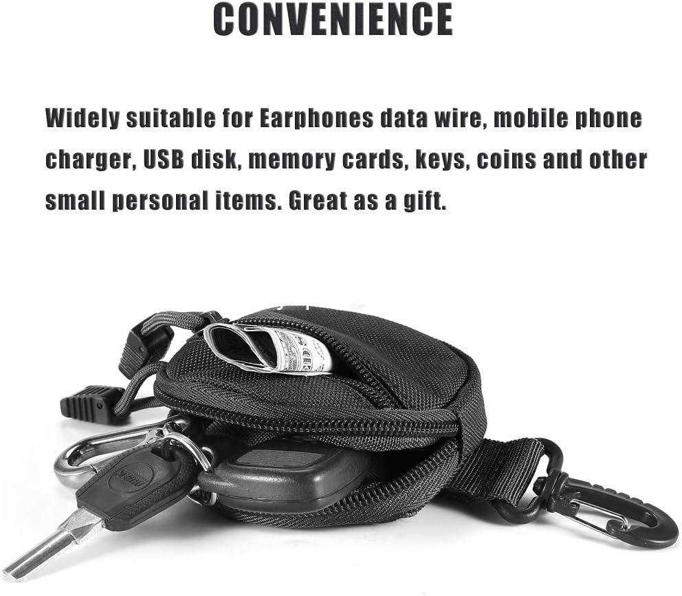 Wholesale Small Molle Pouch Accessories, Upgraded EDC Tactical Bag Case for Coin Purse, Keychain, Wallet, and Wireless Headset Pack - Supplier