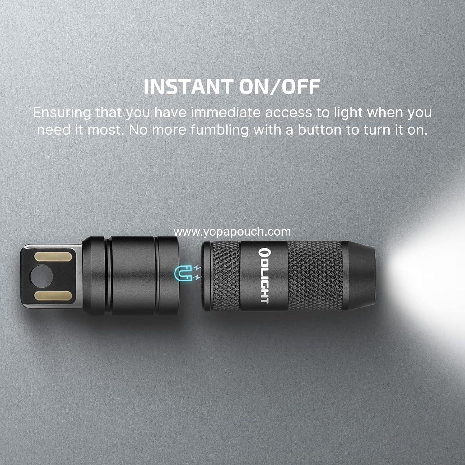 Wholesale EDC Rechargeable Keychain Flashlight, 50 Lumens Compact Portable Mini LED Keyring Light with Built-in Battery for Everyday Carry and Emergencies (Black) Manufacturer