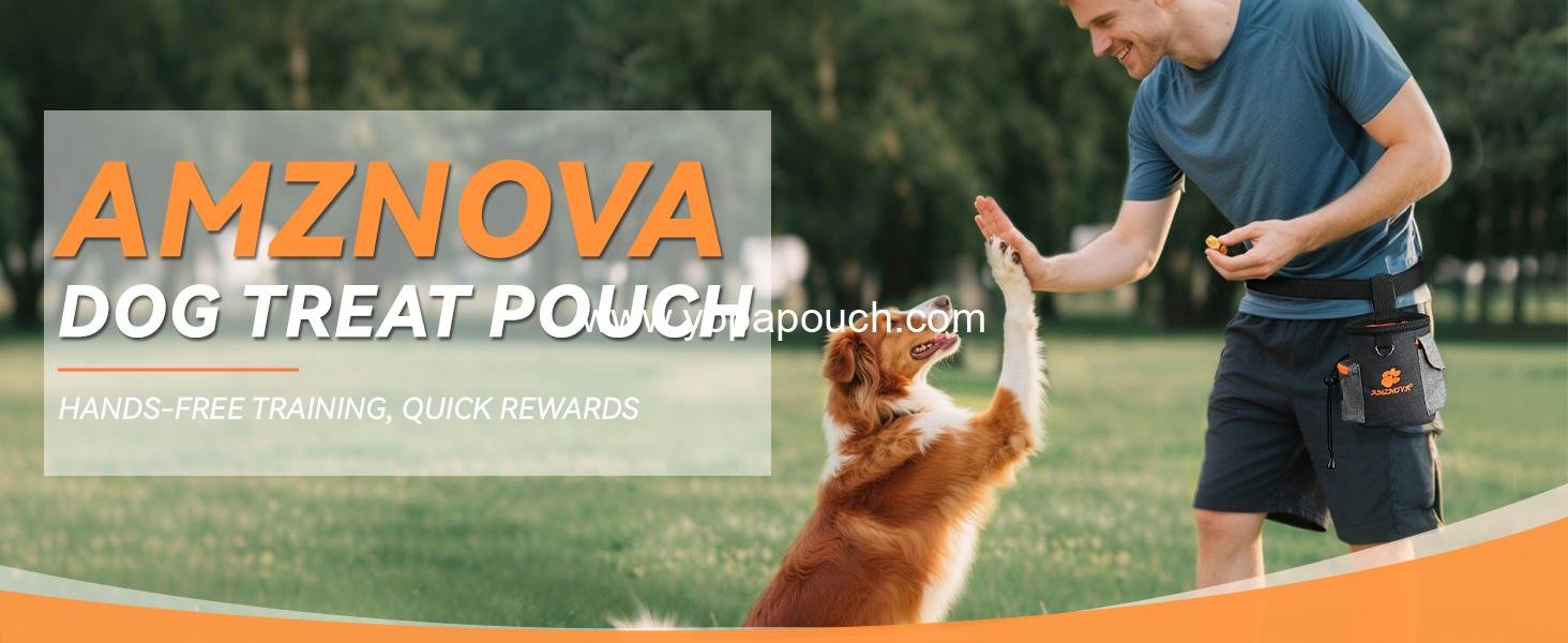 Wholesale Dog Treat Pouch with Waist Belt & Clicker, Training & Walking Snack Fanny Pack, Holds 3 Cups, Black, Manufacturer