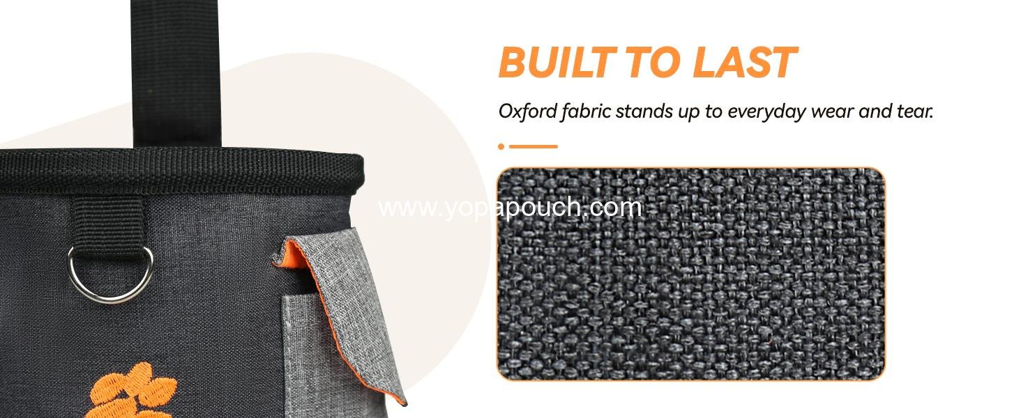 Wholesale Dog Treat Pouch with Waist Belt & Clicker, Training & Walking Snack Fanny Pack, Holds 3 Cups, Black, Manufacturer