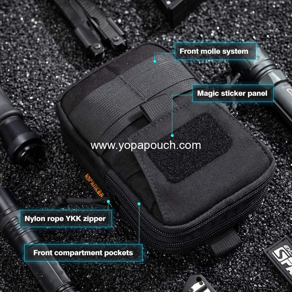 Wholesale Tactical Molle EDC Pouch Nylon Belt Waist Bag Camping Hiking Organizer with Cellphone Holster for iPhone 12 Pro, 12, 11 Pro Max, XS Max, XR, XS, X, 8 Plus, 8, 7, 6 and Samsung Galaxy Note 9, S9 - Supplier
