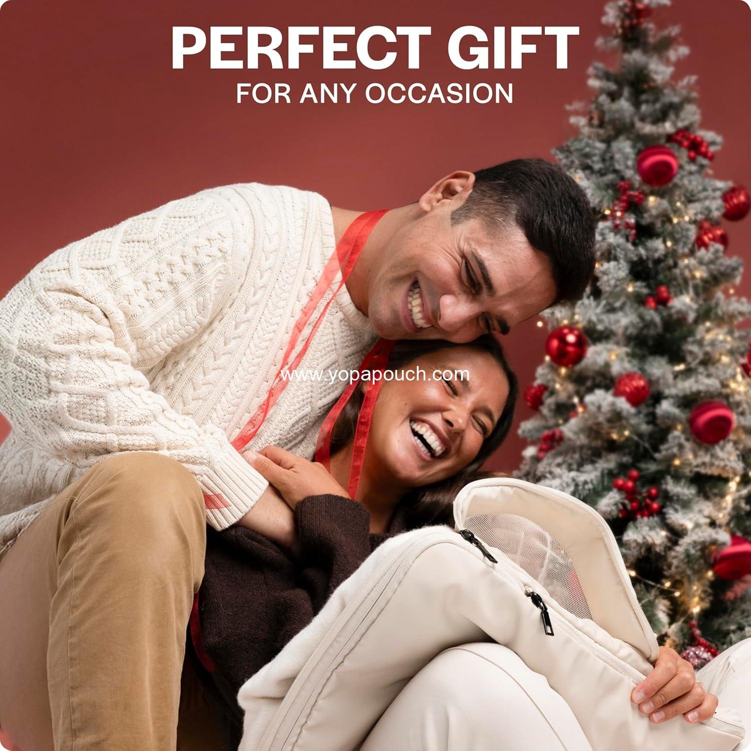 Wholesale Compression Packing Cubes for Travel - Luggage Organizer Bags - Double Zipper Suitcase Cubes (6-Pack, Beige) Supplier