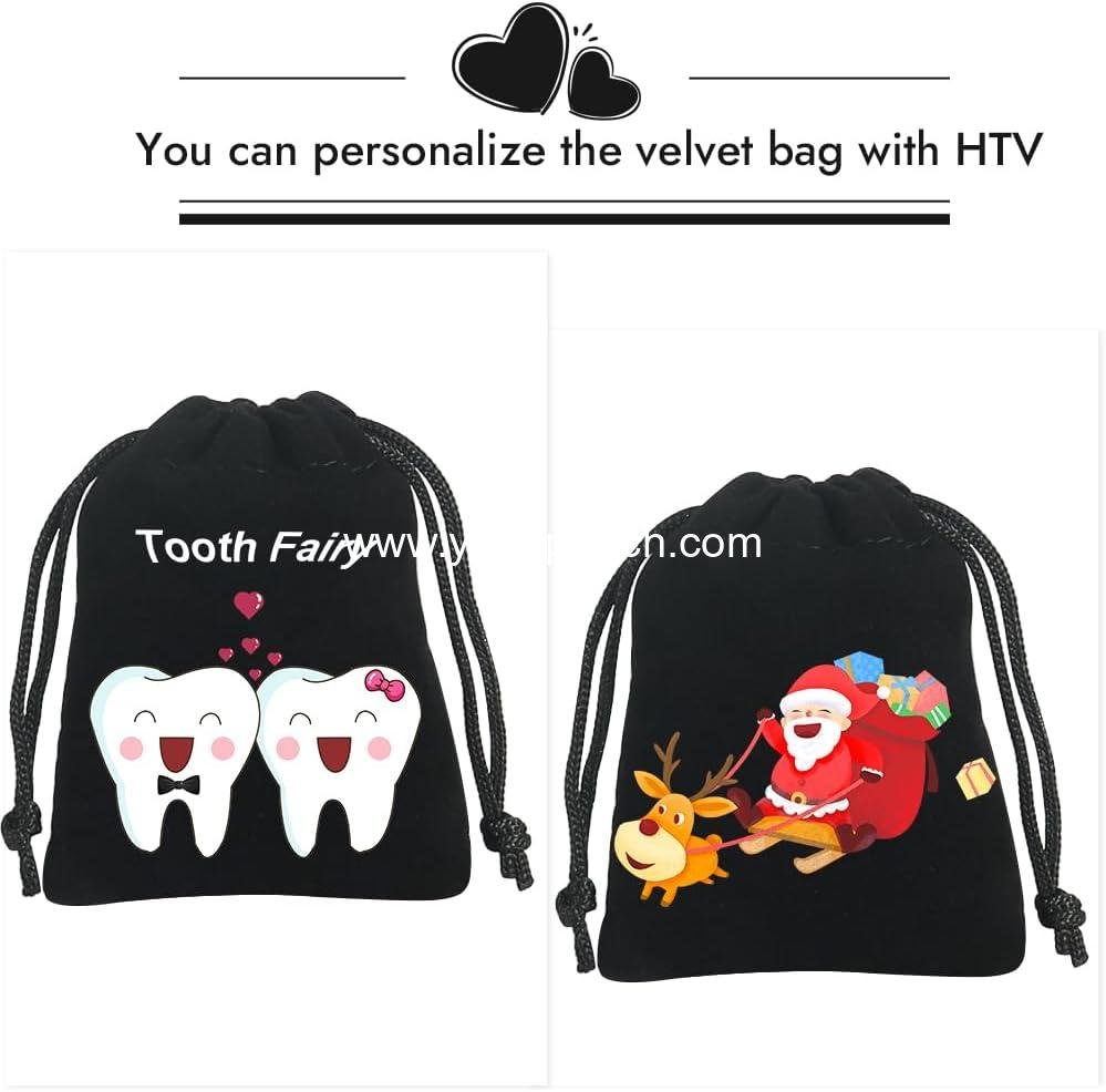 Wholesale Little Velvet Drawstring Pouches, 20pcs Black Cloth Bags for Jewelry Small Gifts (3x4 inches) - Supplier