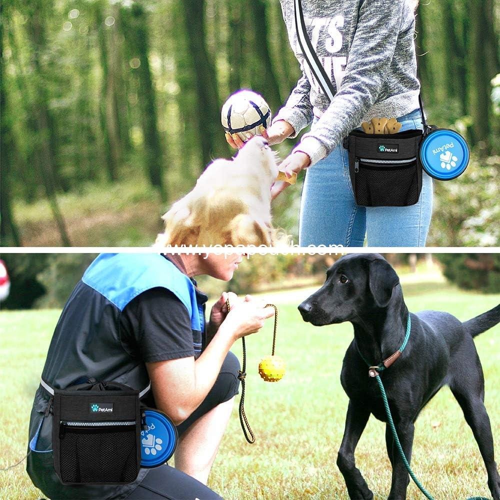 Wholesale Dog Treat Pouch for Training and Walking, Versatile Bag for Kibbles, Food, Toys, Essentials, and Poop Bags, 3 Ways to Wear (Charcoal) Supplier Wholesale Dog Treat Pouch for Training and Walking, Versatile Bag for Kibbles, Food, Toys, Essentials, and Poop Bags, 3 Ways to Wear (Charcoal) Supplier