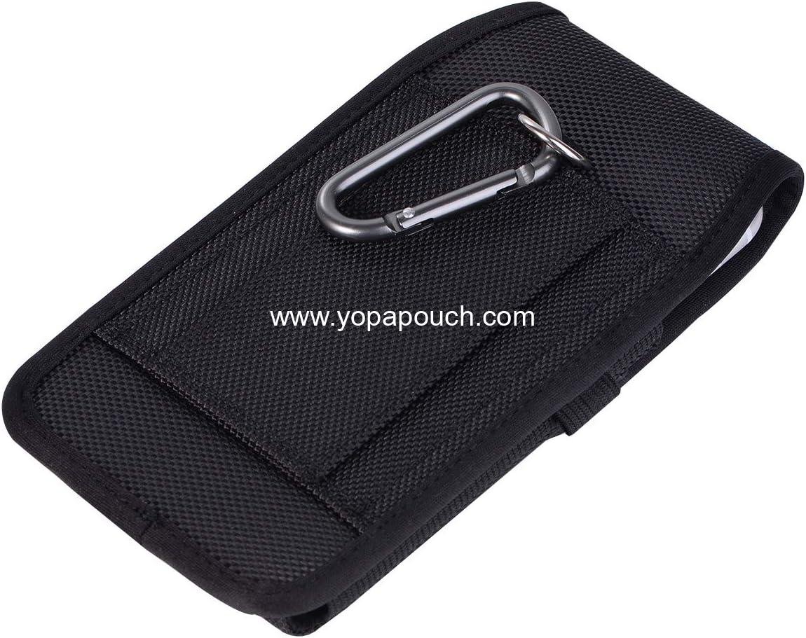 OEM Nylon Cell Phone Holster Pouch with Magnetic Cover for Samsung Galaxy A15 A36 A35 A56 A55 S25+ S24 Ultra S24 FE S23 FE/Plus, iPhone 15 14 13 Pro Max, Moto G Stylus 2024 2025, Pixel 9 Proto – Wholesale Supplier