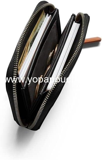 Wholesale Mini Folio - Wallet and Coin Pouch - Black - Supplier