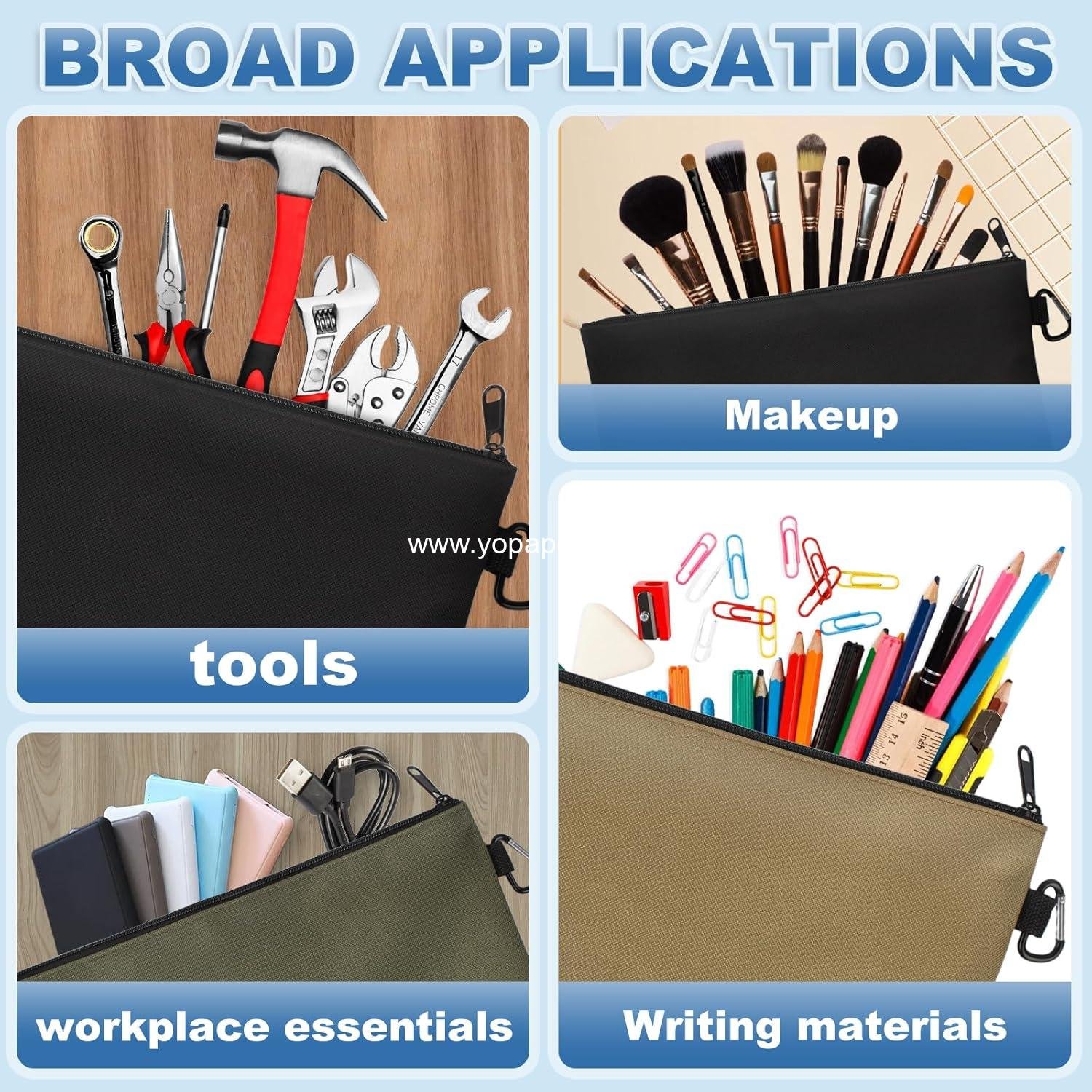 Wholesale Phone Holster with Magnetic Cover and Belt Clip Pouch for iPhone 17 Pro Max, 16 Pro Max, 16 Plus, and Other Pro Max/Plus Models with Case Installed, Featuring Zipper Storage and Card Pocket - Supplier