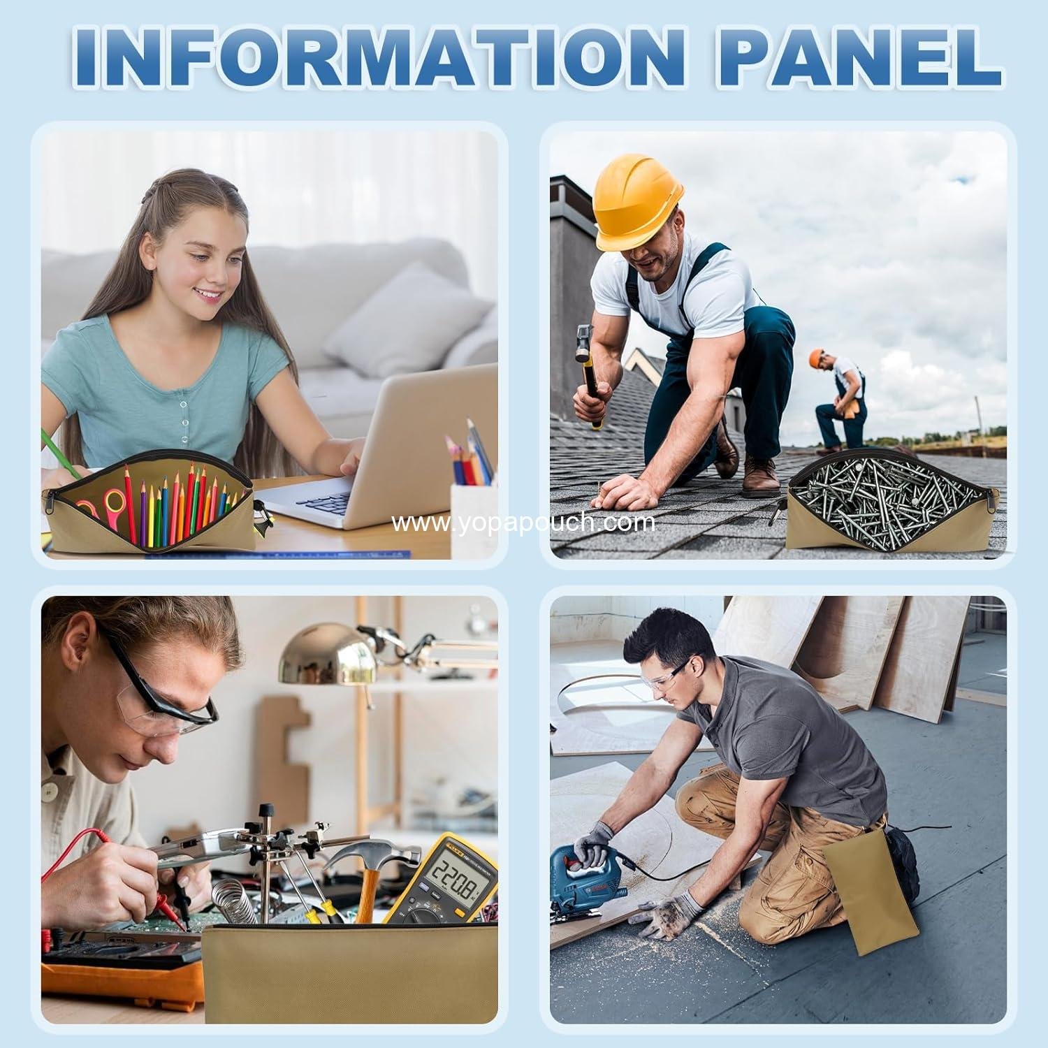 Wholesale Phone Holster with Magnetic Cover and Belt Clip Pouch for iPhone 17 Pro Max, 16 Pro Max, 16 Plus, and Other Pro Max/Plus Models with Case Installed, Featuring Zipper Storage and Card Pocket - Supplier