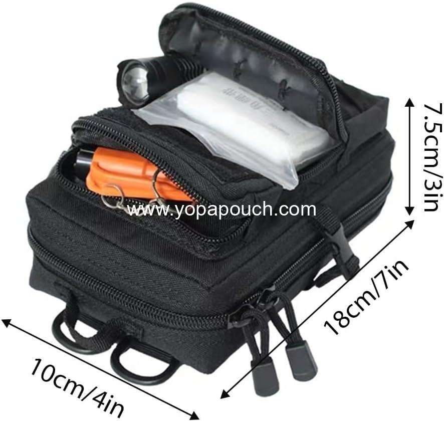 Wholesale Tactical Molle Utility Pouch Compact EDC Tool Bag Tactical Phone Medical IFAK Mini Waist Pouch Supplier Wholesale Tactical Molle Utility Pouch Compact EDC Tool Bag Tactical Phone Medical IFAK Mini Waist Pouch Supplier