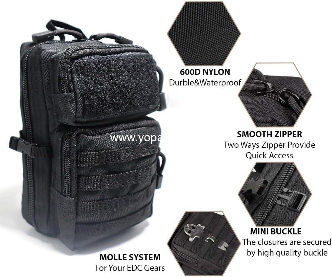 Wholesale Tactical Molle Utility Pouch Compact EDC Tool Bag Tactical Phone Medical IFAK Mini Waist Pouch Supplier Wholesale Tactical Molle Utility Pouch Compact EDC Tool Bag Tactical Phone Medical IFAK Mini Waist Pouch Supplier