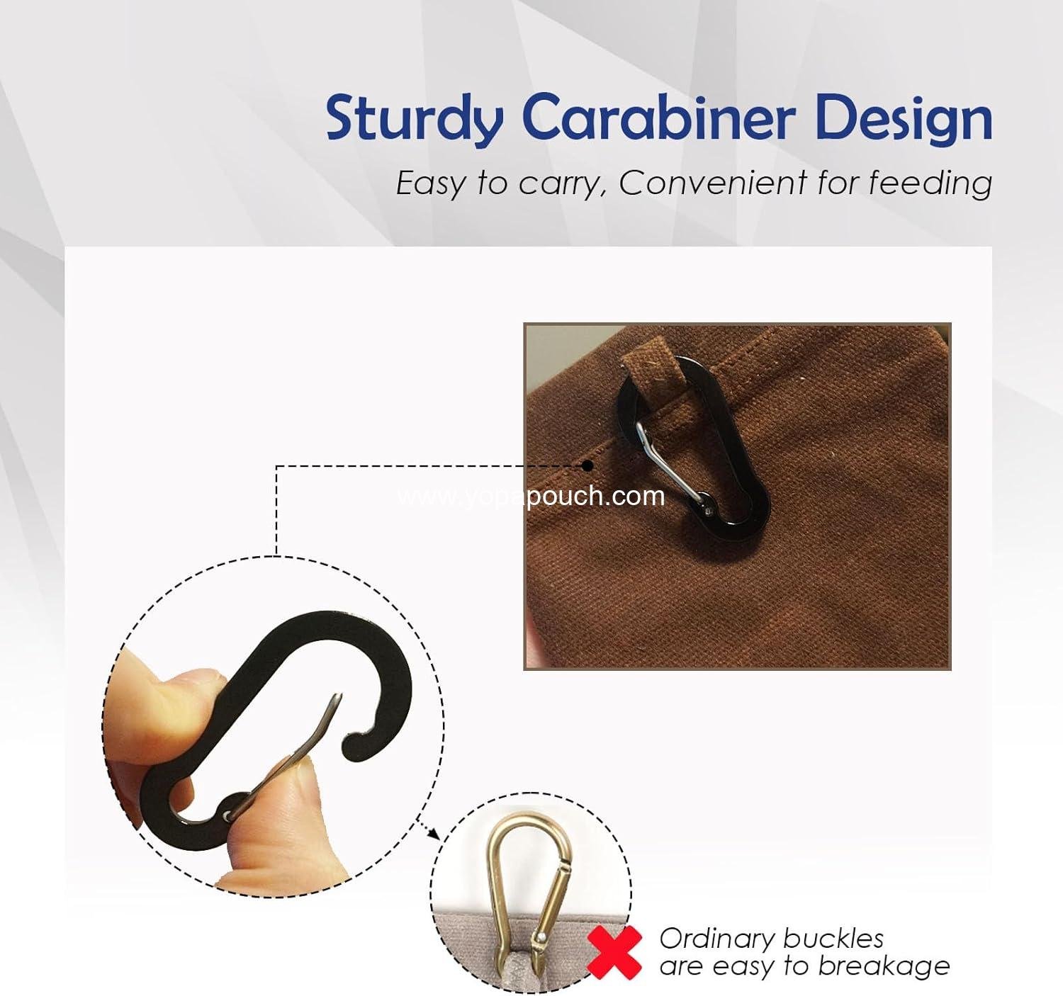 Wholesale 2PCS Upgraded Dog Treat Pouches, Portable Training Treat Bags with Durable Carabiners and Magnetic Buckles, Ideal for Pet Training (Pouch) Supplier