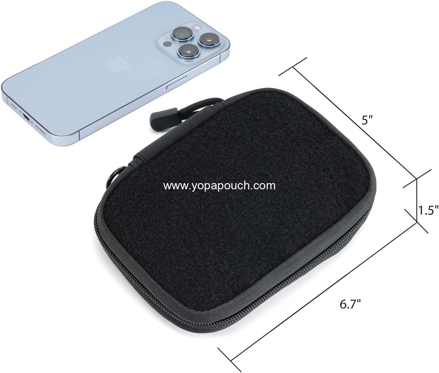 Wholesale Nylon EDC Pocket Organizer with Patches & D-Ring, Multitool Organizer for EDC Gear - Manufacturer