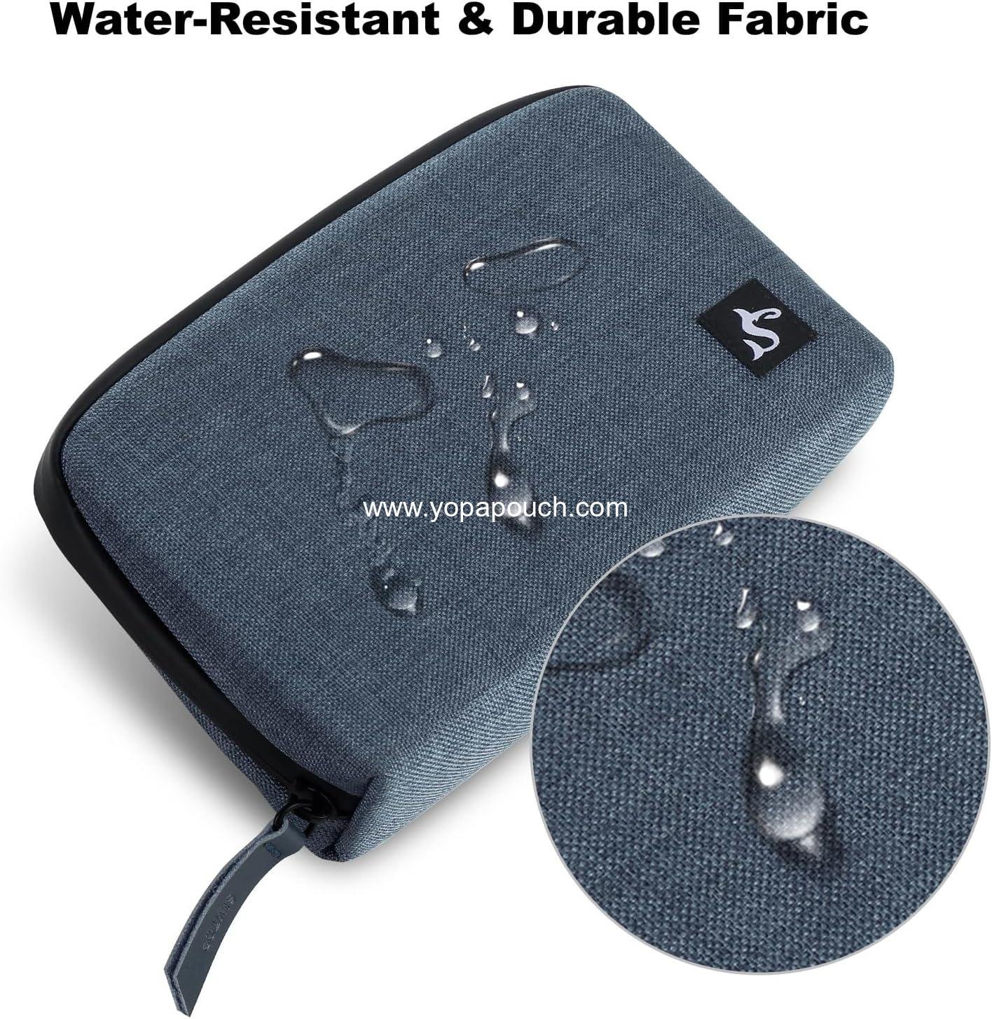 OEM Electronics Organizer Travel Case – Water-resistant Cable Bag for Charger, Hard Disk, Power Bank – Small Tech Storage for Travel and Business Trip (Blue) Supplier