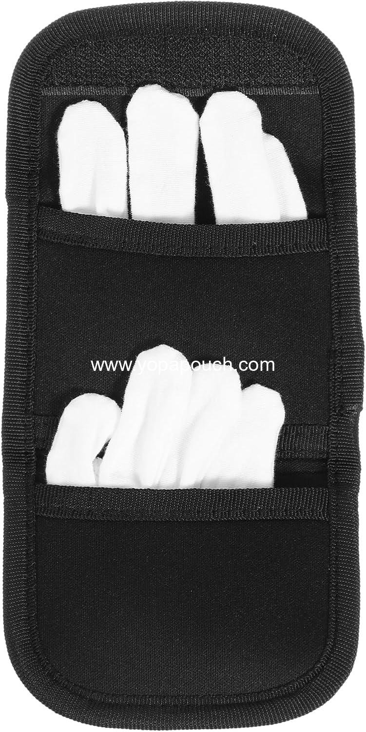 Wholesale Latex Disposable Glove Holder Pouch with Double Pockets for Duty Belt - Ideal for First Responders, Firefighters, and Paramedics - OEM Supplier