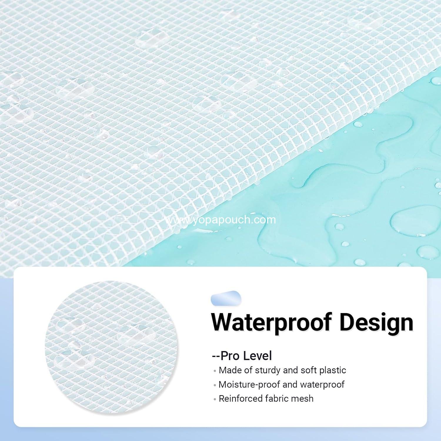 Wholesale EVA Frosted Mesh Zipper Pouch Bags, 18 Pcs in 6 Sizes and 6 Colors, Waterproof Pouches for Travel, School Supplies, Office, and Home Organization - Supplier