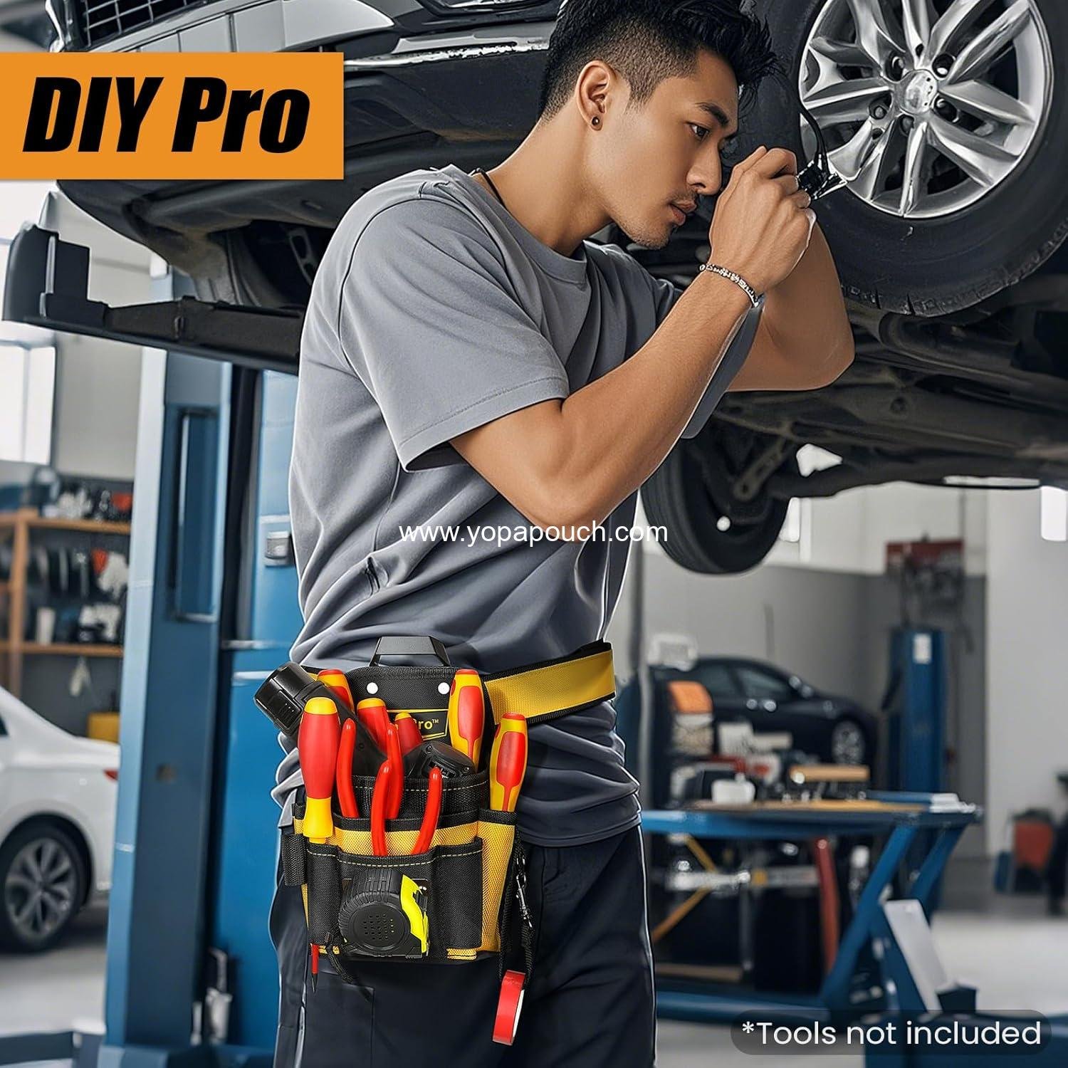 Wholesale Electrician Tool Pouch - Multi-Pocket Heavy Duty Tool Belt Pouch with Clip for Carpenters and Home Improvement - Quick Attach & Release Utility Pouches Supplier