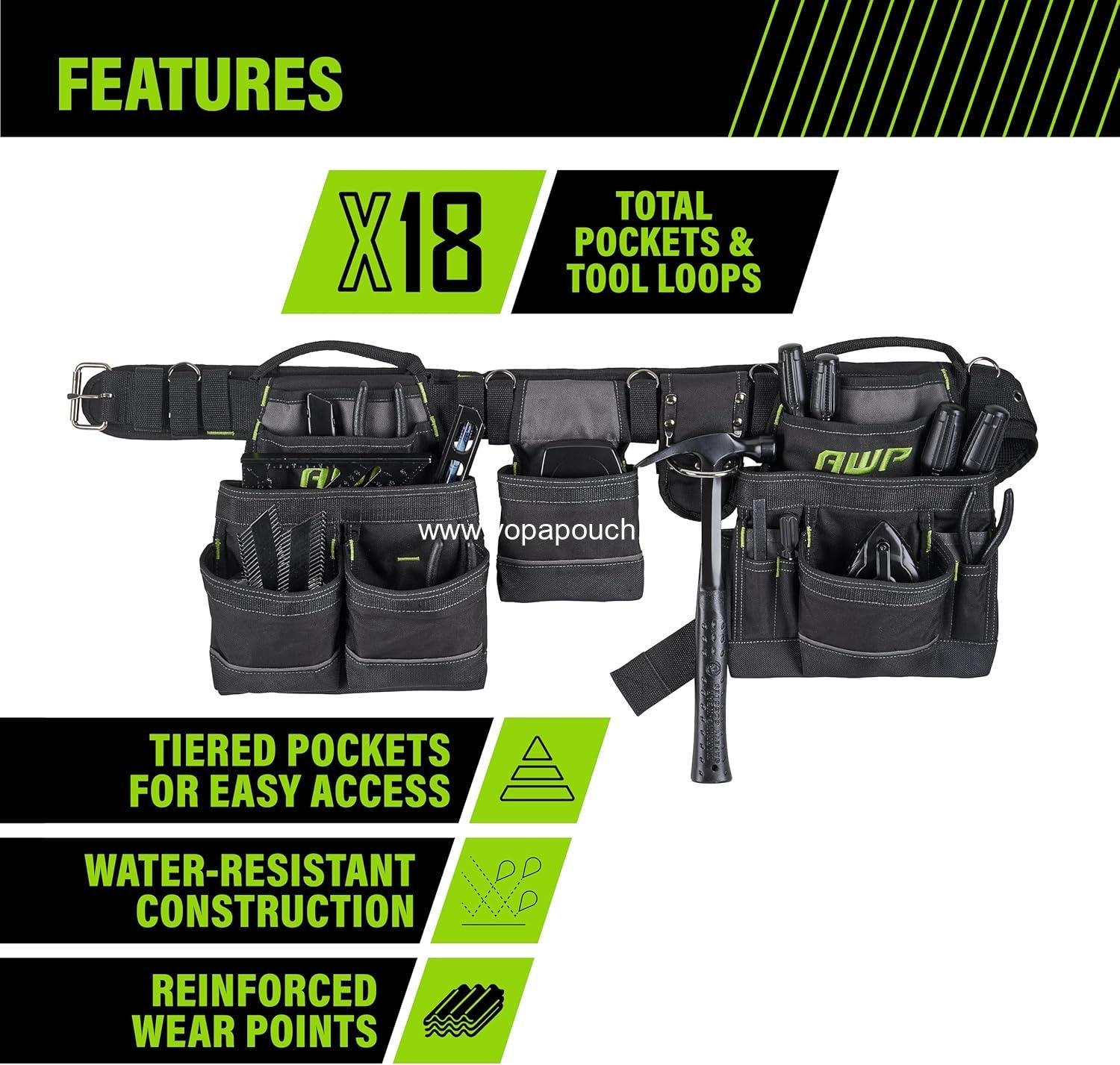 Wholesale Utility Tool Belt Organizer, Durable Premium Rig for Men & Women, Ideal for Electricians and Mechanics, Factory