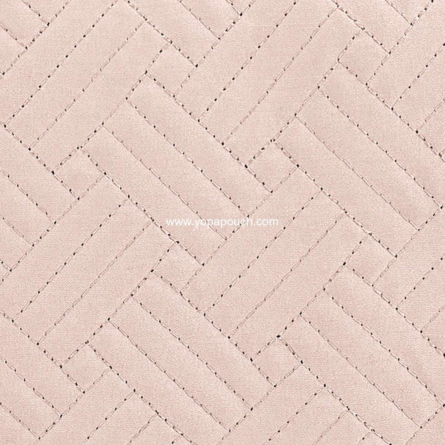 Wholesale Large Travel Jewelry Organizer Case for Necklace, Earrings, Rings, and Bracelets - Soft Pink Supplier