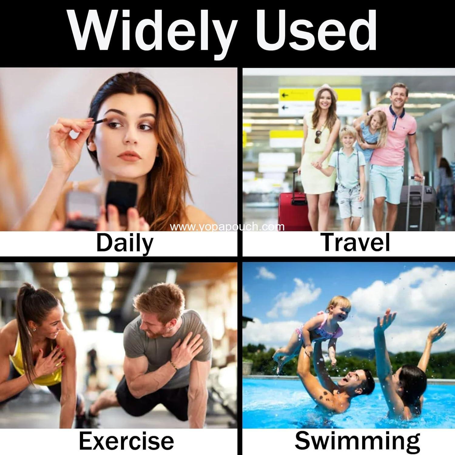 Wholesale 6 Pieces Clear Cosmetics Bags, TSA Approved Toiletry Bags for Travel, Waterproof PVC Zippered Makeup Organizer Case for Vacation and Bathroom (Large) Supplier Wholesale 6 Pieces Clear Cosmetics Bags, TSA Approved Toiletry Bags for Travel, Waterproof PVC Zippered Makeup Organizer Case for Vacation and Bathroom (Large) Supplier